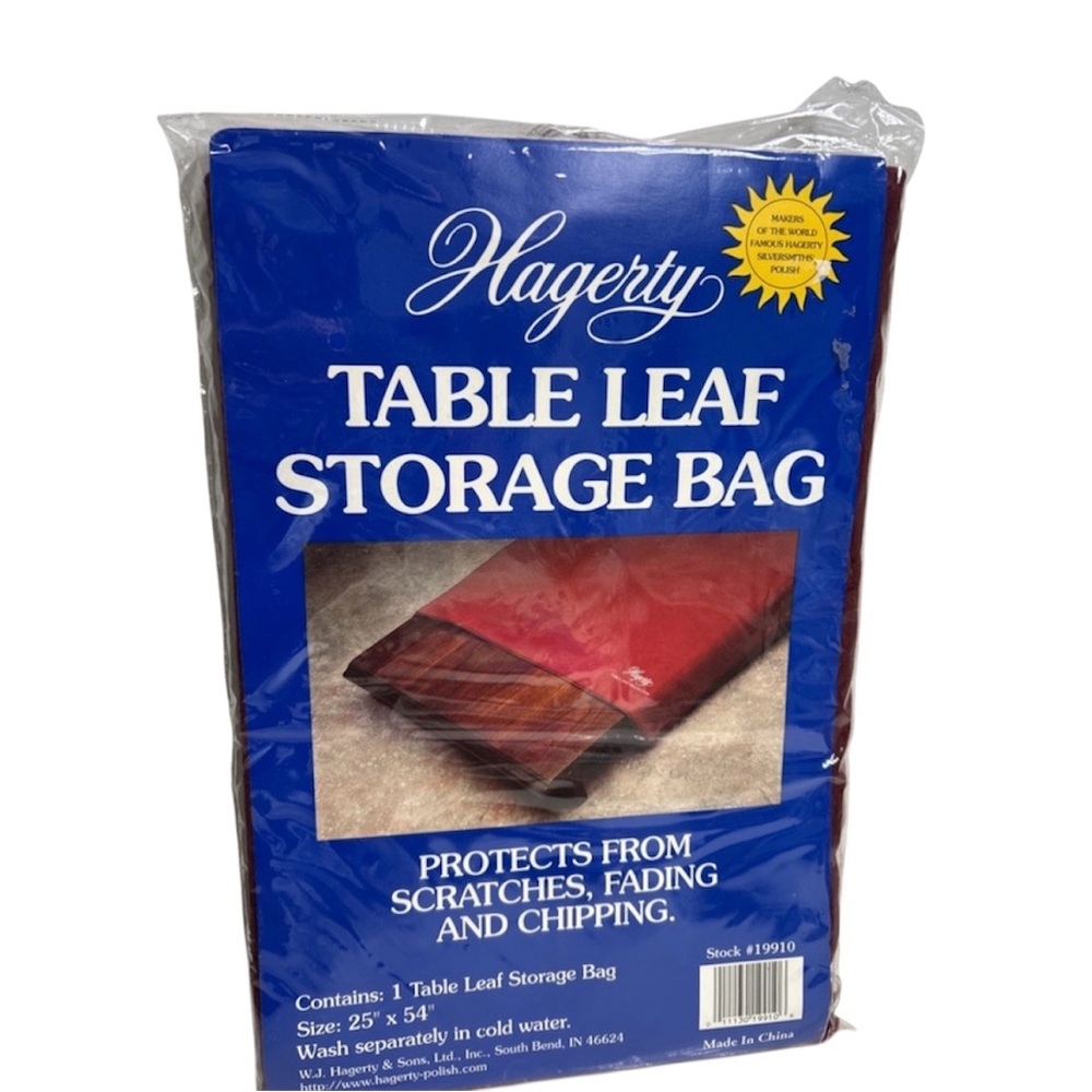 Hagerty Table Leaf Storage Bag - Red NEW